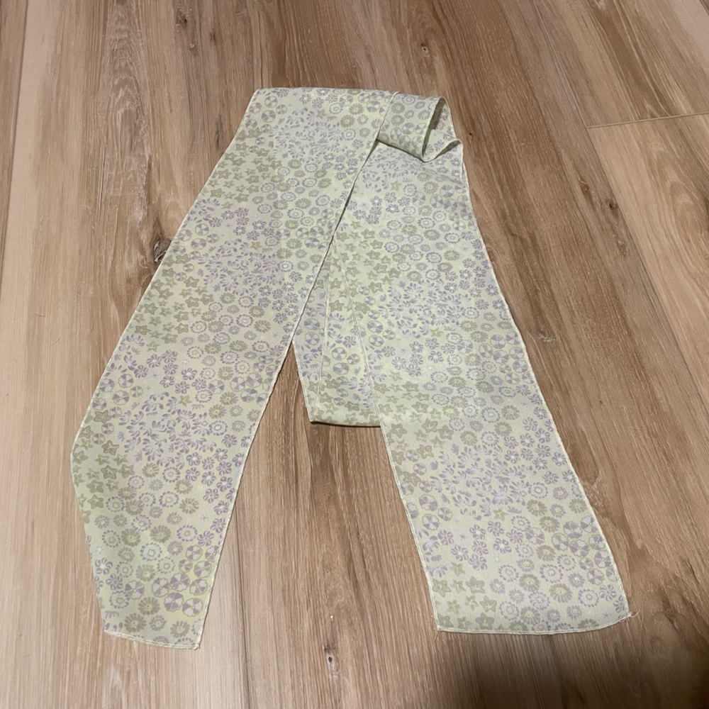 Floral Patterned Scarf
